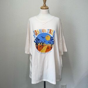 Plus Size Joshua Tree Grapic Tee Size 2X